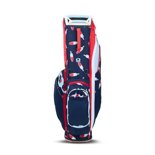 OGIO Golf Fuse 4 Stand Bag (Rocket Pop) - color: Rocket Pop