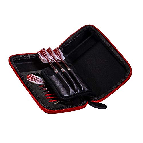 Casemaster Sport Dart Case, Hold One Set of Darts and Features Built-in Storage for Flights, Tips and Shafts