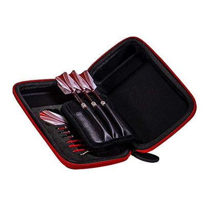 Casemaster Sport Dart Case, Hold One Set of Darts and Features Built-in Storage for Flights, Tips and Shafts