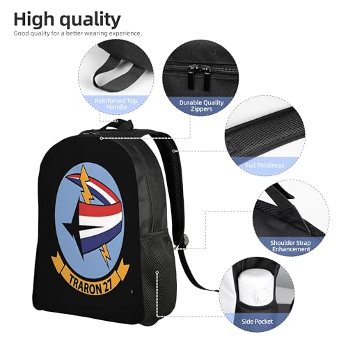 Vt-27 Backpacks For Men Women Book Bag Travel Hiking Camping Work Lightweight - color: Ye13