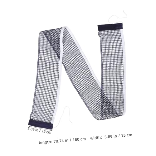 LIOOBO Tennis Table Net Mesh Net Cotton-Polyester Portable Foldable Ideal for Outdoor/Indoor Play Clamp