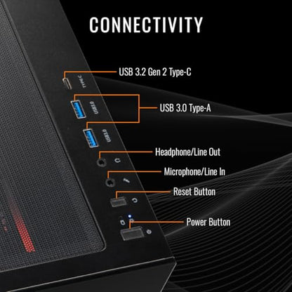 Thermaltake LCGS View u2670-270 Gaming Desktop (Intel® Core™ Ultra 7 265KF, ToughRam 32GB DDR5 6400MT/s RGB Memory, NVIDIA GeForce® RTX 5070, 1TB NVMe M.2, WiFi, Windows 11) V27B-B860-570-LCS - size: 265KF, style: 5070