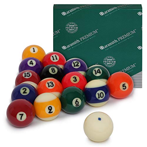 Aramith Pure Phenolic Pool Balls Regulation Belgian Made Billiard Ball Set - style: Premium