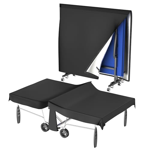 Invech Ping Pong Table Cover for Universal 9x5 FT Tables, Waterproof Ping Pong Table Cover for Outdoor & Indoor