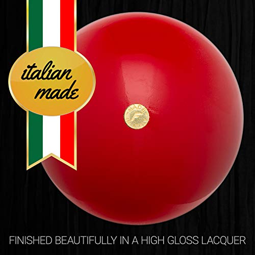 Franklin Sports Bocce Ball Set — 8 Wooden Bocce Balls and 1 Pallino — Beach, Backyard Lawn or Outdoor Party Game - Made in Italy