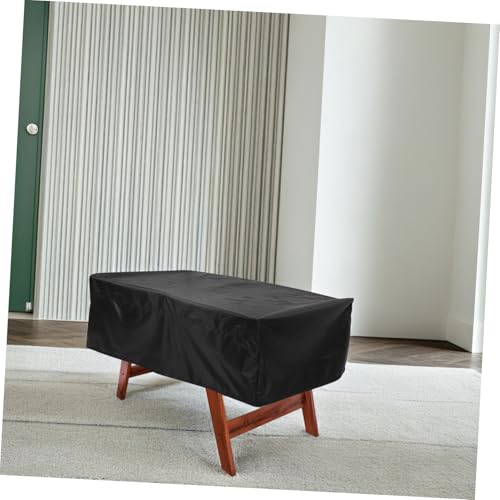 Hemoton Waterproof Oxford Cloth Foosball Table Cover Splashproof Pool Game Table Protector for Outdoor Use Sturdy Dust Cover