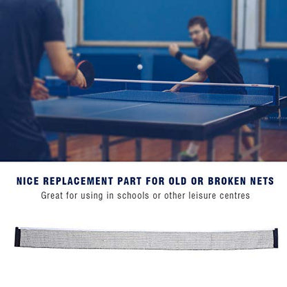 Table Tennis Net, Net Replacement Training Practicing Accessory Portable Replacement Table Tennis Net Posts for Any Table