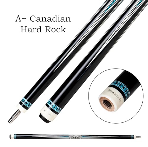 Carbon Fiber Pool Cue,11.8mm/12.5mm Low Deflection Cue Stick,Professional Pool Stick with Case - color: MK1+Extension, size: 12.5mm