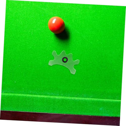 Toddmomy Acrylic Billiard Cue Holder Stand Rack Pool Table Accessories Freestanding Billiard Cue Placement Rack