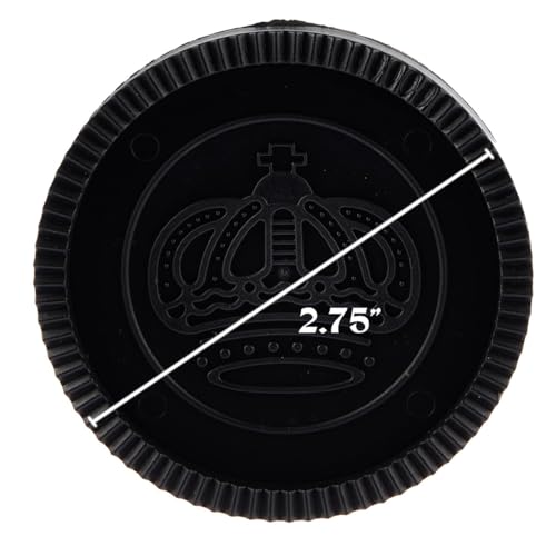 BBG Deluxe Full Set of Jumbo Checkers for Checkers & Tic Tac Toe Games - Large 2.75 Inch Diameter!