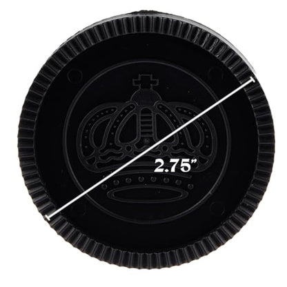 BBG Deluxe Full Set of Jumbo Checkers for Checkers & Tic Tac Toe Games - Large 2.75 Inch Diameter!