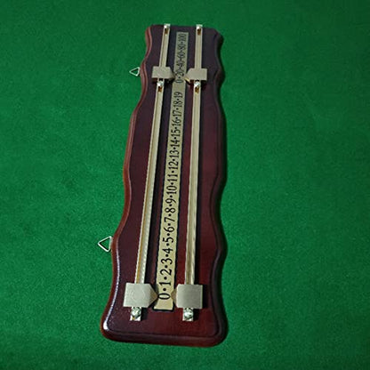 Billiard Score Board Counters Home Supplies Referee Gear Shuffleboard Wall Mounted Scoreboard for Tabletop Games Foosball Club Accessories