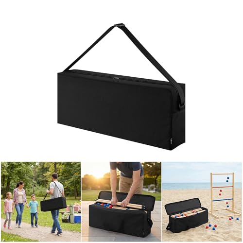 Portable Ladder Ball Game Carrying Bag Oxford Fabric Ladder Toss Storage Bag for Outdoor Backyard and Beach Portable Game Carrying Oxford Fabric Toss Storage