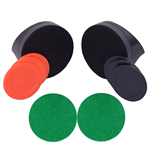 Air Hockey Striker with Plastic and Logoed Aluminum Pucks, 2PCS Each - style: CM-A201B