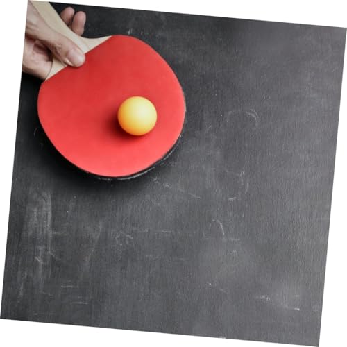 KESYOO Double Side Table Tennis Paddle Set with Short Handles Balls Carry Bag Non Slip Grip Rubber for Strong Speed Beginner Friendly Pingpong Rackets for Indoor and Outdoor Play