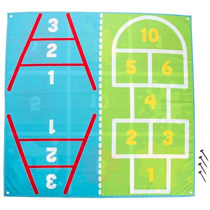 Fun Express Indoor/Outdoor Reversible Jumbo Game Mat