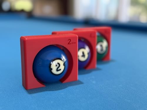 Pool Stroke & Aim Trainer, 3 Available Sizes- 2mm, 4mm, and 6mm Ball Clearance, Billiards Tunnel Trainers - size: 6mm only