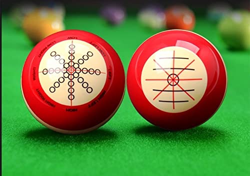 Billiards Cue Ball, Standard Table Training Pool Ball - 57.2mm/2.3in Diameter