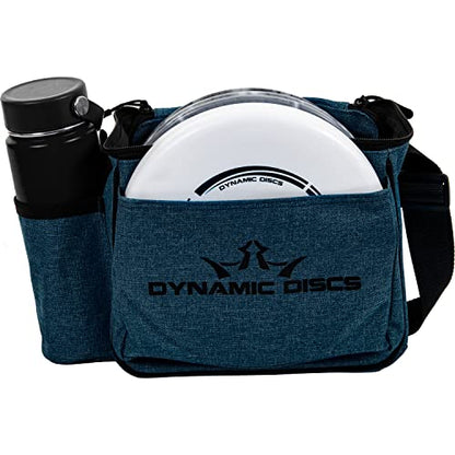Dynamic Discs 3-Disc Set with Bag | 3X Disc Golf Disc w/Putter, Midrange & Driver + Cadet Shoulder Bag | Perfect All-in-One Starter Set for Beginners & Intermediates w/Towel & Mini (Midnight Blue) - color: Midnight Blue