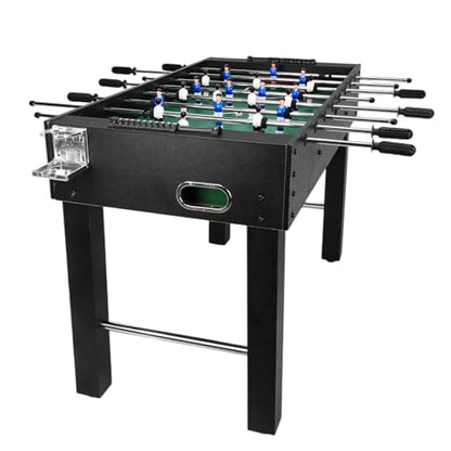 Generic 47Inch Wood Soccer Table Large Foosball Gaming Table for Adults Kids Heavy-Duty Football Arcade Competition Sized Foosball Desk for Family Night/Game Room/Party