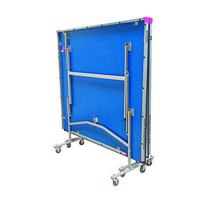 Butterfly Active 19 Home Ping Pong Table - Table Tennis Table for Game Room - 10 Minute Easy Assembly Game Table - Foldable Space Saver Ping Pong Table, Blue, 19mm