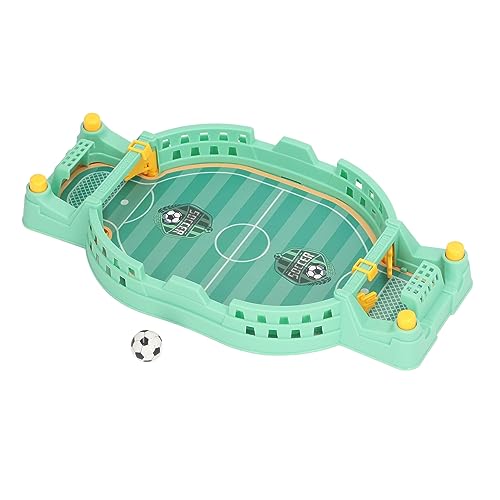 Tabletop Soccer Game, Compact Plastic Mini Foosball Table, Kids Football Table with Football for Adults Children Family Game Night Indoor Entertainment Interactive Play Hand Eye