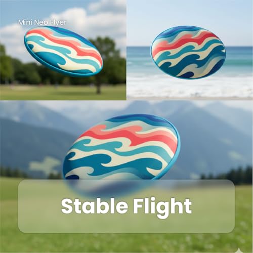 Soft Flying Disc Toy, Mini Lightweight SBR Foam Flyer, Flexible Safe Catch Flying Disc for Indoor Outdoor Play - style: C