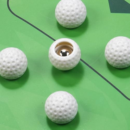 Tabletop Bowling Game - Miniature Bowling Pins and Ball, Stable Smooth, Engaging Competitive Setup, Easy Assembly | Apartment Or Classroom Scenario Encouraging Friends and Family to Play Toget - color: Golf