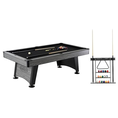 Barrington Billiards Multiple Styles Pool Table, Preassembled Playfields with Complete Billiard Accessory Sets, Perfect for Family Game Rooms | Multiple Styles - style: 7.5 Ft Blackstone