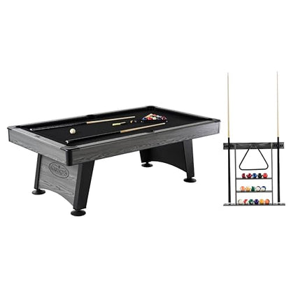 Barrington Billiards Multiple Styles Pool Table, Preassembled Playfields with Complete Billiard Accessory Sets, Perfect for Family Game Rooms | Multiple Styles - style: 7.5 Ft Blackstone
