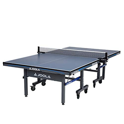 JOOLA Tour Indoor Ping Pong Table with Quick Clamp Table Tennis Net - 10 Minute Assembly - Foldable Indoor Surface with Single Player Playback Mode - Competition Grade MDF Top - Tournament Quality - size: Tour 2500