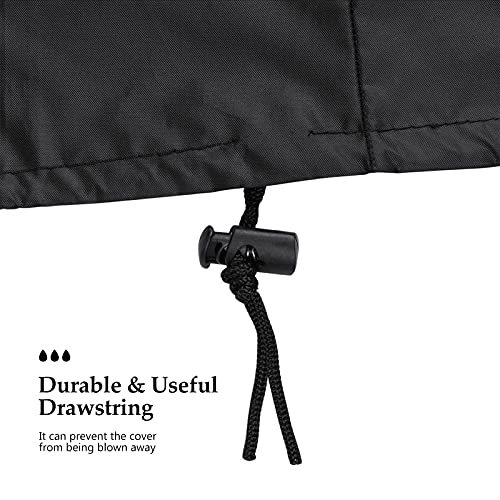 Table Tennis Cover Ox Cloth Pong Table Cover with Drawstring Full Protection Table Cover for Indoor or Outdoor Patio Protective Cover