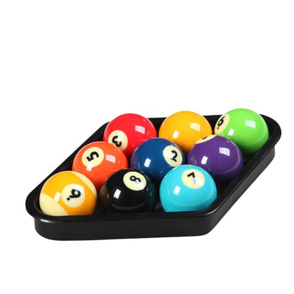 Professional Pool Cue Holder - Tripod Plastic Triangle Rack for Billiard Balls - color: 02