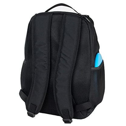 Remix Double Chain Blue Disc Golf Basket with Starter Backpack and 3 Disc Set