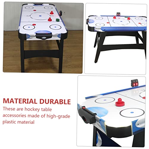 4Pcs Tabletop Hockey Score Keepers with Table Balls Essential Score Counting Units for Air Hockey and Table Games Accurate Scoring Accessories for Family Fun