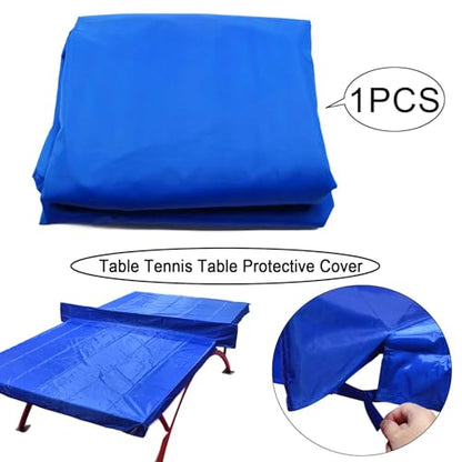 Waterproof Table Tennis Cover Indoor Universal Heavy Duty 274x152.5cm (108x60 in) Ping Pong Table Cover Fits Folding and Flat Tables