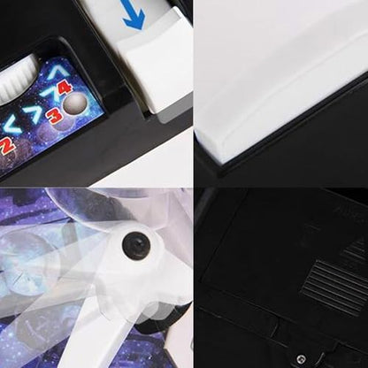 PHATM Desktop Marble Arcade Electronic Pinball Game Machine with Lights Sounds Retro Mini Tabletop Game Arcade Machine for Small Rooms or Apartments