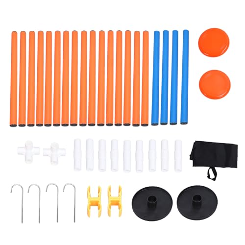 Flying Disc Game Set, Portable Bottle Drop Toss Game for Family Yard Lawn Beach Outdoor Activities