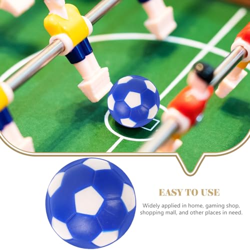 Mipcase 36mm Table Football Balls 10pcs Replaceable Soccer Game Accessories for Foosball Tables Mini Footballs for Boys and Girls Tabletop Games