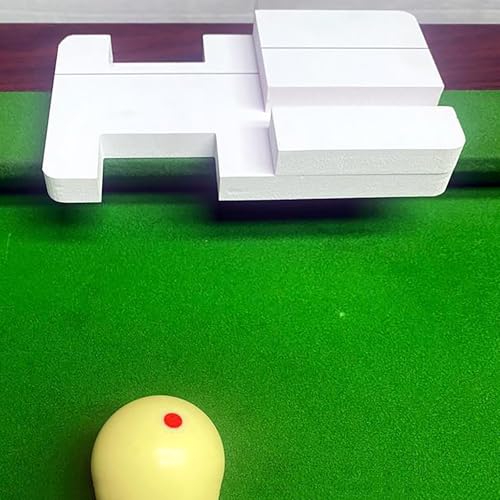 Billiards Stroke Trainer, Billiards Training Aid, Billiard Aiming Practice Tool with Cue Ball Impact Detection Function, Multiple Practice Modes and Posture Correction, for Beginners, Players