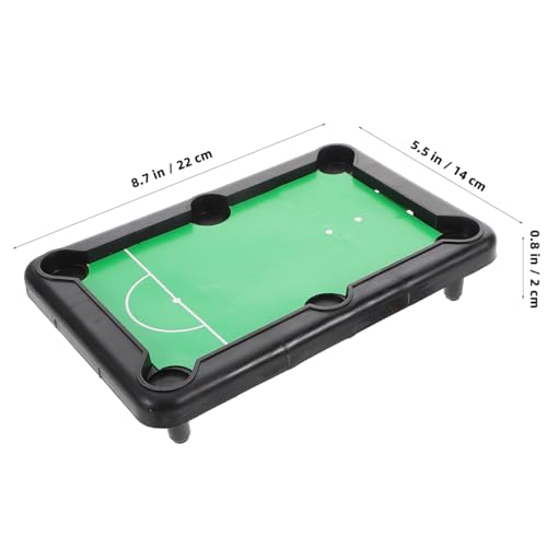 Mini Billiard Table Toy, Boys and Girls Interactive Pool Game Portable Outdoor Table for Boy Girl