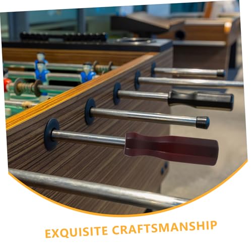 Sturdy Foosball Handle Grip Ergonomic Nonslip Replacement Part for Easy Installation and Enhanced - color: Brown