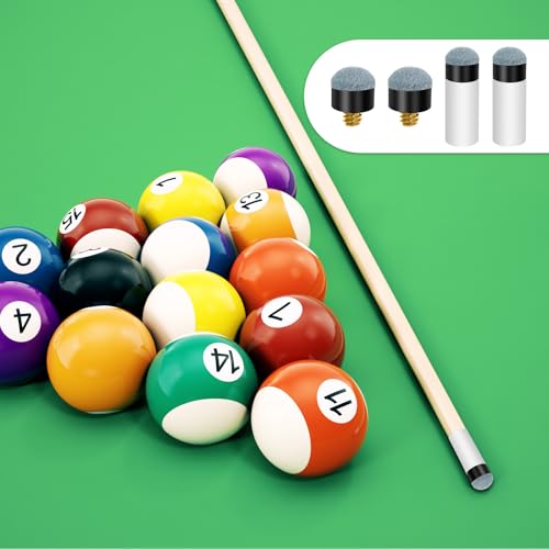 10 Sets Pool Cue Tips Replacement Kit Screw On Pool Stick Tips White Billiard Cue Tip Ferrules Billiard Cues Stick Accessories 12mm/13mm (Blue)