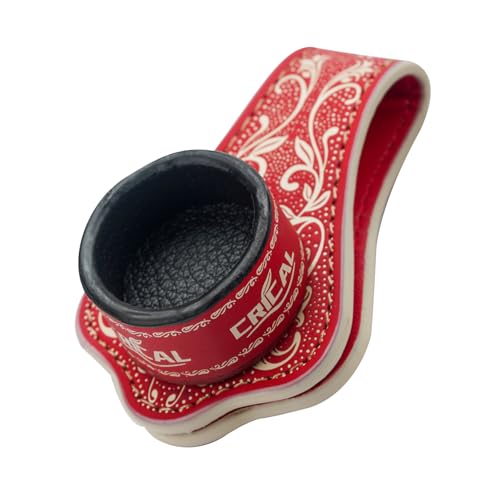 CRICAL Portable Magnetic Pool Chalk Holder Square Chalk Cube Holder Billiard Cue Accessory Gift Idea - color: CL-ChalkHolder Red White-R