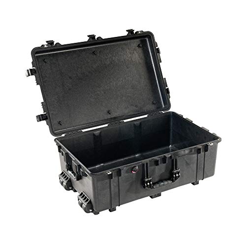 Pelican 1650 Case No Foam (Black) - color: Black, style: No Foam
