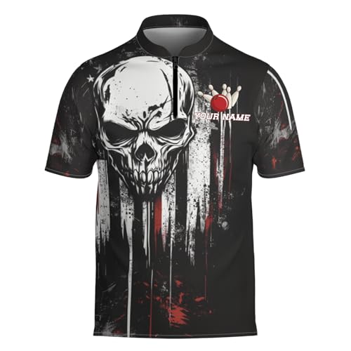 Personalized Custom Jersey for Men, Uniform Shirt for Bowling Team Gift - color: D16