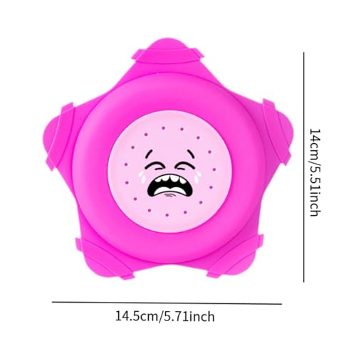 Kids Disc Saucers Family Game Hand Throwing Sports Flying Disc Outdoor Sports Toy, for Beach Backyard Boys Girls Gift, Purple