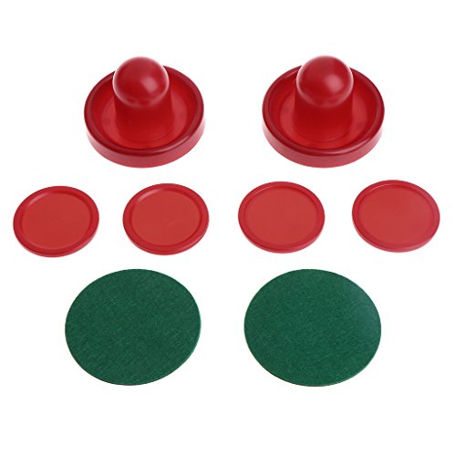 Air Hockey Accessories Table Hockey Pucks Pusher Accessories Goal Handle Paddle Replacement Accessories for Game Tables