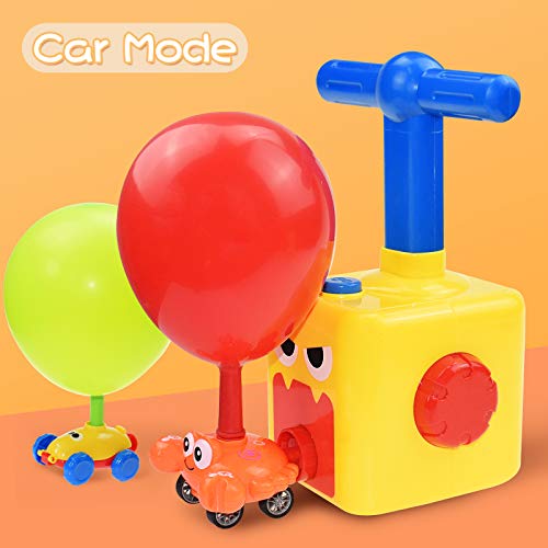 BAKAM Toddler Toys 3-4 for Boys Girls, Balloon Launcher & Powered Car Set, Fun Toddlers STEM Toy Balloon Pump Cars Racer Kit for Kids 3-5 (Duck) - style: Duck