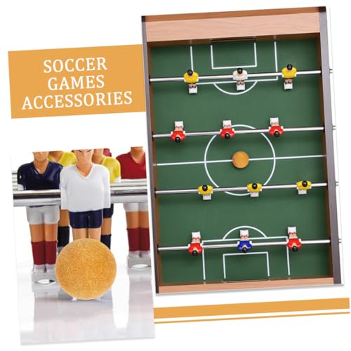 ibasenice 6pcs Table Soccer Table Football Replacements Adult Foosball Desk Game Balls Foosball Accessories